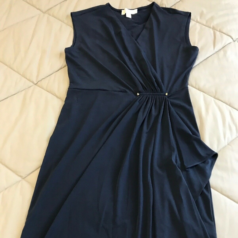 Michael Kors Dress Sleeveless Blue, Size Small
